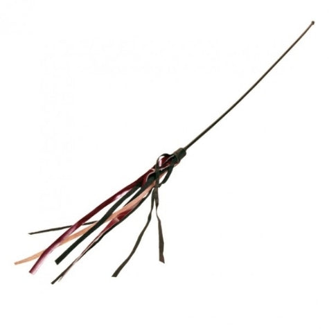 Trixie Playing Rod with Leather Straps Cat Toy - 65CM