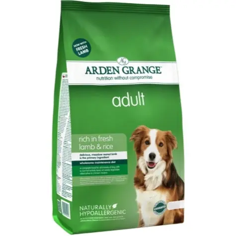 Arden Grange Adult Fresh Lamb & Rice Dry Dog Food 12kg