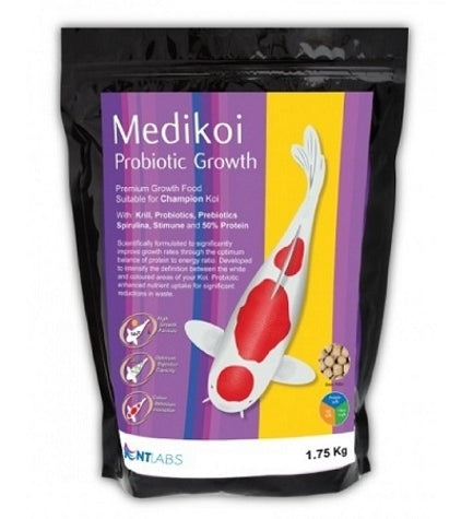 NT Labs Medikoi Probiotic Growth Junior 3mm Food for Fish - 1.75KG