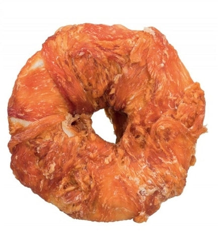 Trixie Denta Fun Chewing Ring with Chicken Dog Chew - 110G