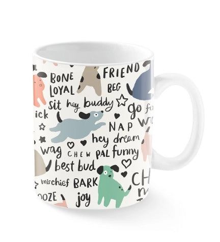 Petshop by Fringe Studio Dog Eared Montana Mug 9X11CM