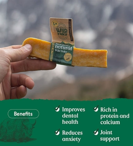 Wild Balance Wild Yaky Golden Tumeric Himalayan Dog Chew - LARGE