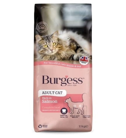 Burgess Complete Scottish Salmon Adult Cat Dry Food - 1.5KG