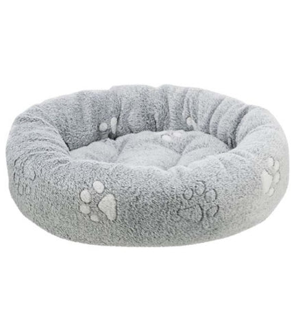 Trixie Nando Round Dog Bed - LIGHT GREY/50X40CM