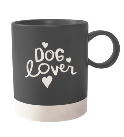 PetShop by Fringe Studio Dog Lover Saratoga Mug - BLACK/3.25X4.25