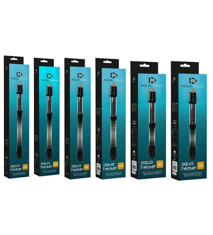 Aqua D'Ella Aquarium Heater BLACK 25W