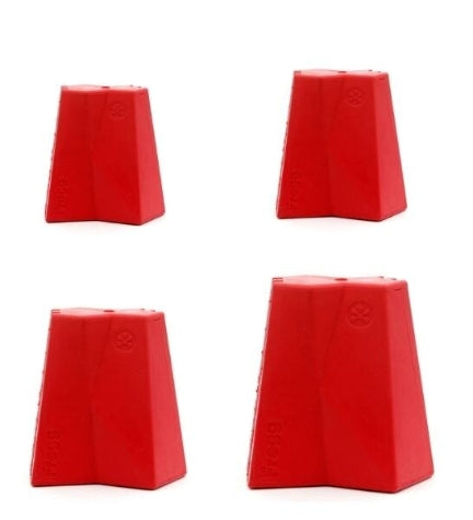Frogg The Brick Dog Toy - RED/10X6X9CM
