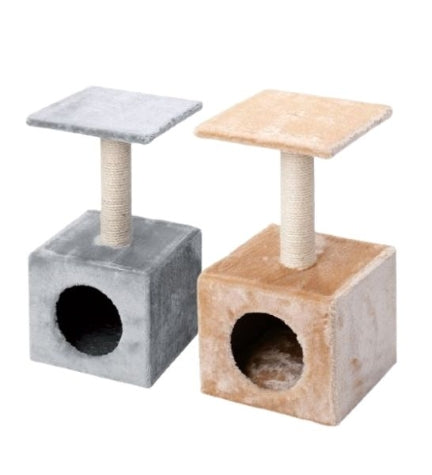 ebi Classic Cat Tree Abey - GREY/30X30X60CM