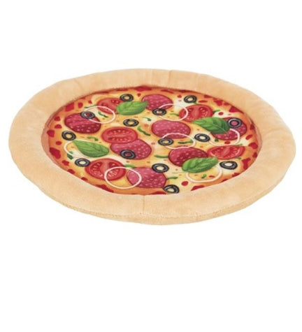 Trixie Pizza Plush Dog Toy - RED/26CM