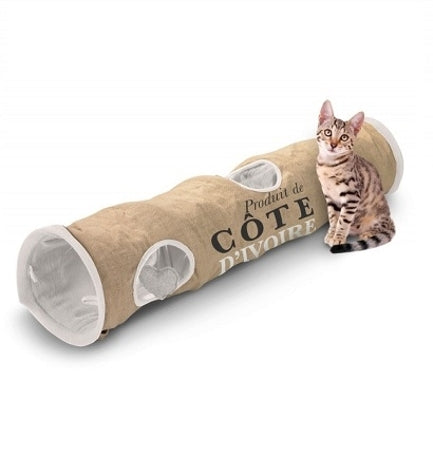 D&D Cote D'Ivoire Cat Tunnel Cat Toy - 120X25X25CM