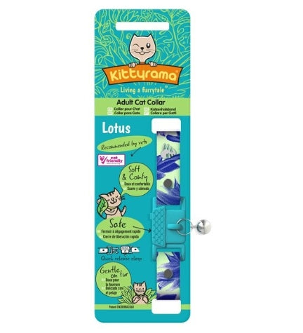 Kittyrama Botanical Lotus Cat Collar 19.5-26.5CM