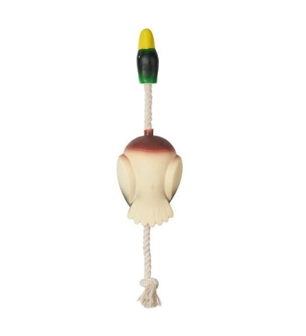 Companion Flying Duck Dog Toy - WHITE/40CM