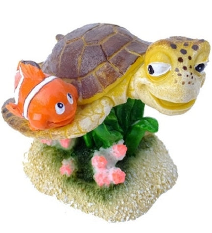 Aqua D'Ella Clown Fish 1 Decoration for Aquariums 8.5x8x7cm