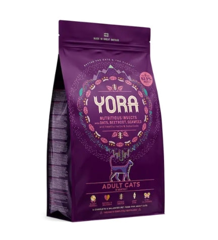 Yora Pet Foods Insect Protein Adult Dry Cat Food - 1.5KG