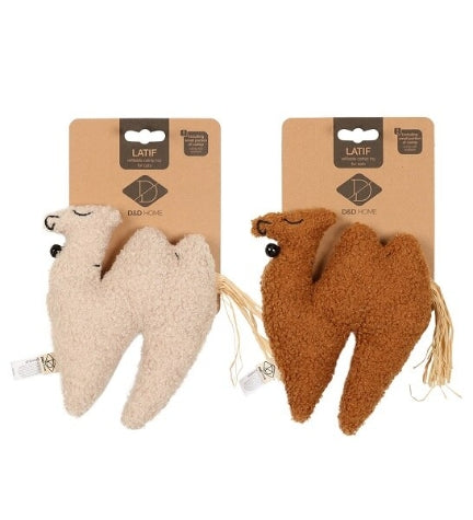 D&D Home Latif Catnip Cat Toy - CREAM/22X3X16CM