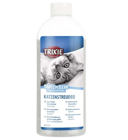Trixie Simple'n'Clean Cat Litter Deo - BLUE/750G