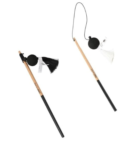 D&D Home Teddy Cat Rod - BLACK/4CM
