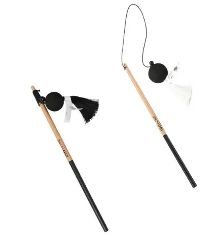D&D Home Teddy Cat Rod - BLACK/4CM