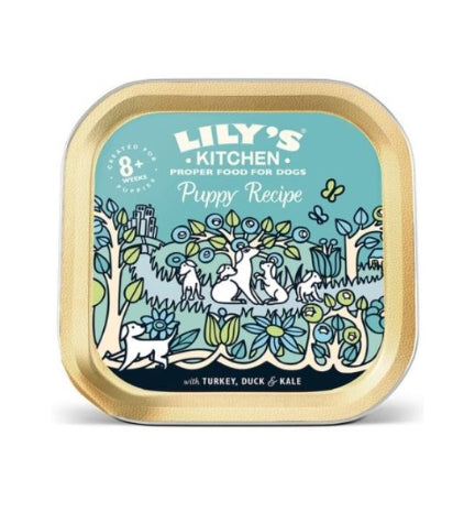 Lily's Kitchen Turkey & Duck Recipe Puppy Food - 150G