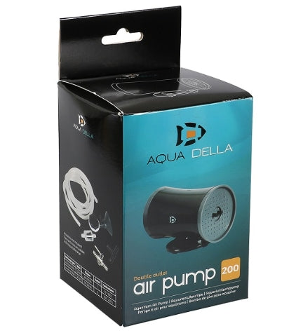 Aqua D'Ella Air Pump 200 for Aquariums - 13X7X8CM