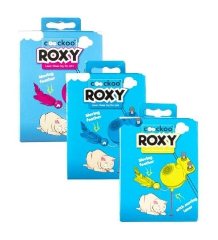 ebi Coockoo Roxy Laser Cat Toy - LIME/8X8X10CM