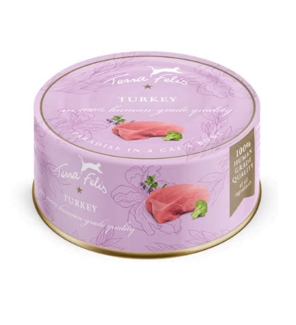 Terra Felis Turkey Cat Wet Food - 80G