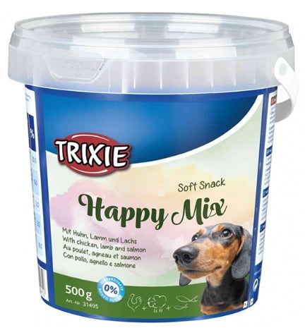 Trixie Soft Snack Happy Mix Dog Treats - 500G