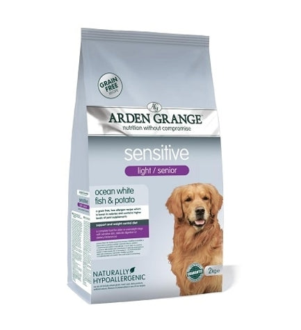 Arden Grange Sensitive Senior Dry Dog Food 2kg