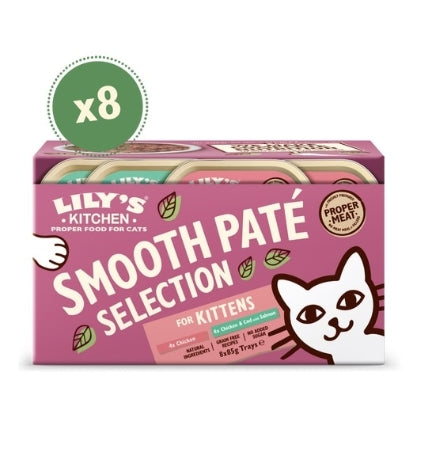 Lily's Kitchen Pate for Kittens Multipack Wet Cat Food - 8X85G