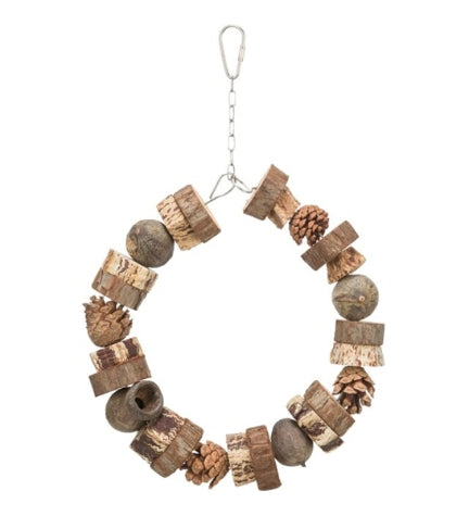 Trixie Swing Ring for Birds BROWN 18CM