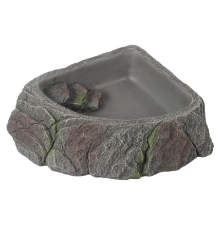 Terra D'Ella Corner Dish - ANTHRACITE/17X15X4.5CM