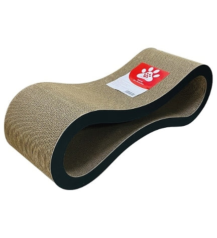 Thunder Paws Felicity Cardboard Cat Scratcher - 86X27X28CM