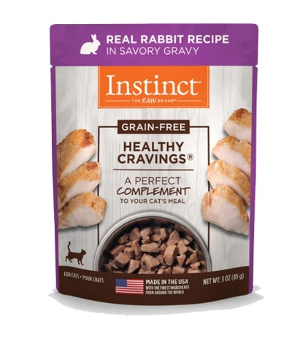 Instinct Healthy Cravings Rabbit Wet Cat Food - 3oz