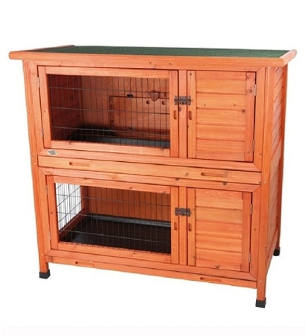 Trixie Natura Hutch 2 Storey for Small Pets BROWN/116X111X65CM