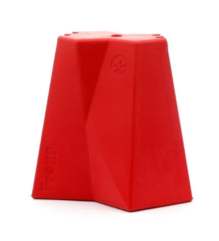 Frogg The Brick Dog Toy - RED/7X4X7CM