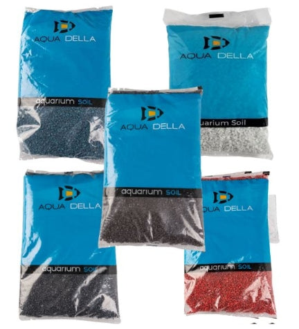 Aqua D'Ella Aquarium Color Gravel - BLACK/2KG