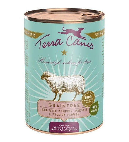 Terra Canis Grain Free Lamb Dog Wet Food - 400G