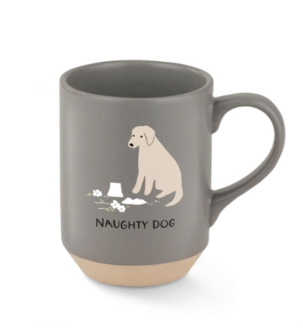 PetShop by Fringe Studio Naughty Dog Stoneware New York Mug