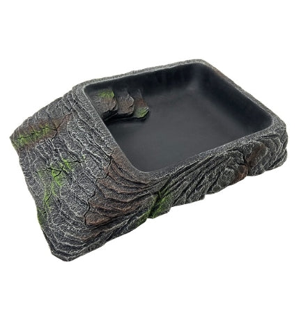 Terra D'Ella Water Dish - ANTHRACITE/11X8X2.8CM