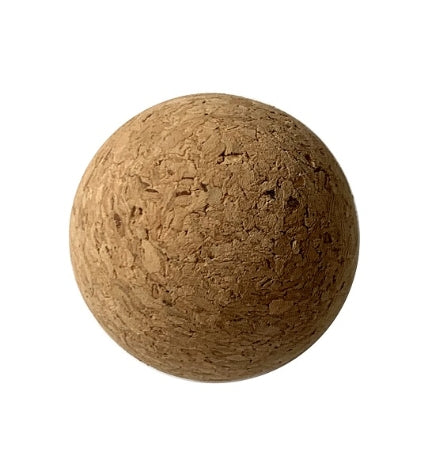D&D Home Cora Cork Cat Ball - BROWN/4CM