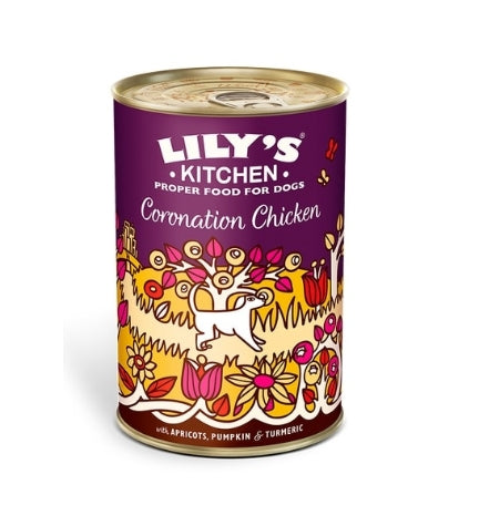Lily's Kitchen Coronation Chicken Wet Dog Food - CHICKEN/400G