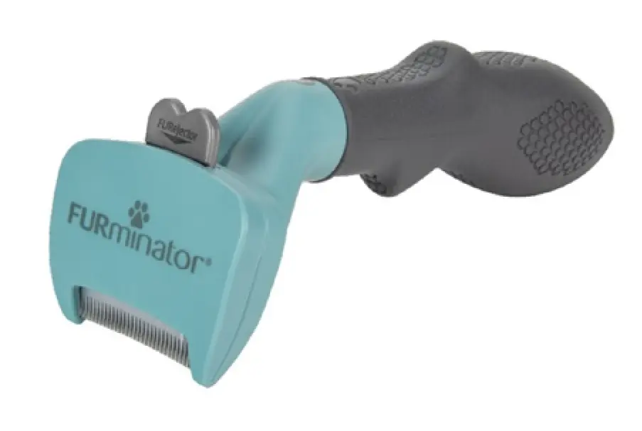 FURminator Undercoat DeShedding Tool for Short Hair Cats Small