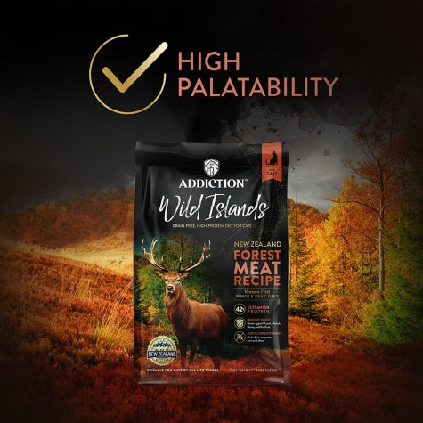 Addiction Wild Islands Forest Meat Dry Cat Food - 10LBS