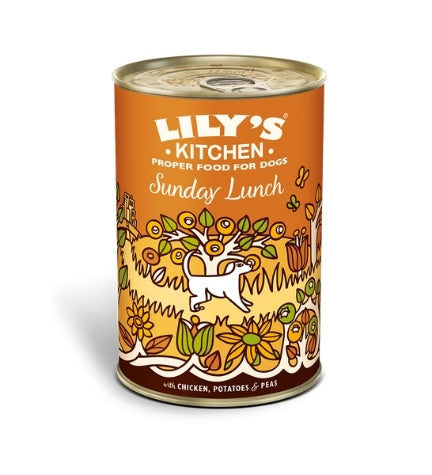 Lily's Kitchen Sunday Lunch Wet Dog Food - 400G