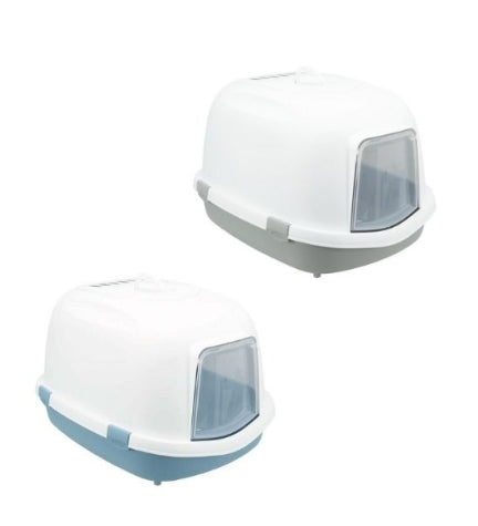 Trixie Primo XXL Top Litter Tray with Hood for Cats - BLUE/56X47X71CM