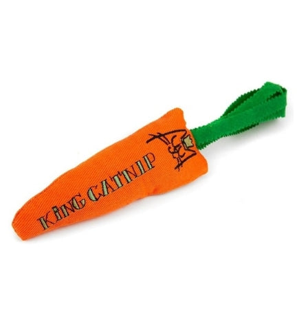King Catnip Carrot Cat Toy - ORANGE/26X3X6CM