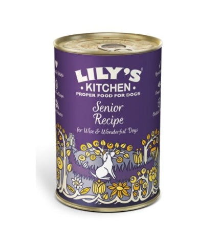 Lily's Kitchen Senior Recipe Dog Wet Food - 400G