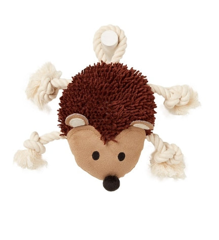Danish Design FatFace Hedgehog Dog Toy - BROWN
