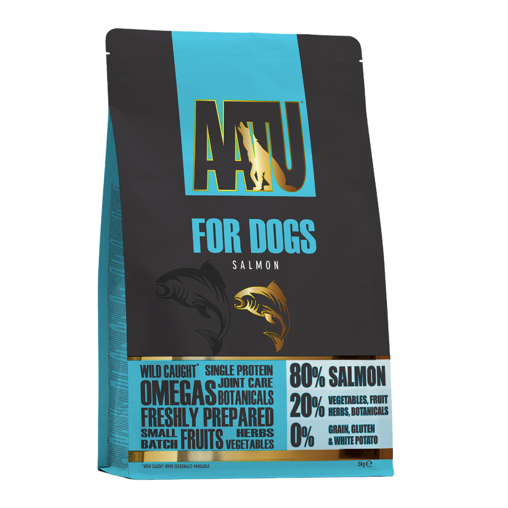 AATU Free Run Salmon Dry Dog Food-10KG