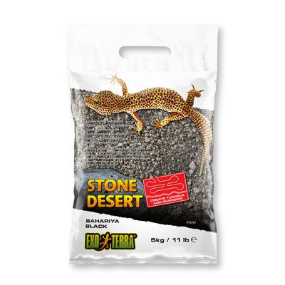 Exo Terra Stone Desert Bahariya Black 11 lb – 5 KG